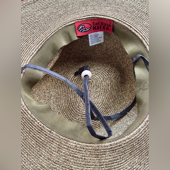 San Diego Hat Company Tan Wide Brim Hat - Picture 3 of 7
